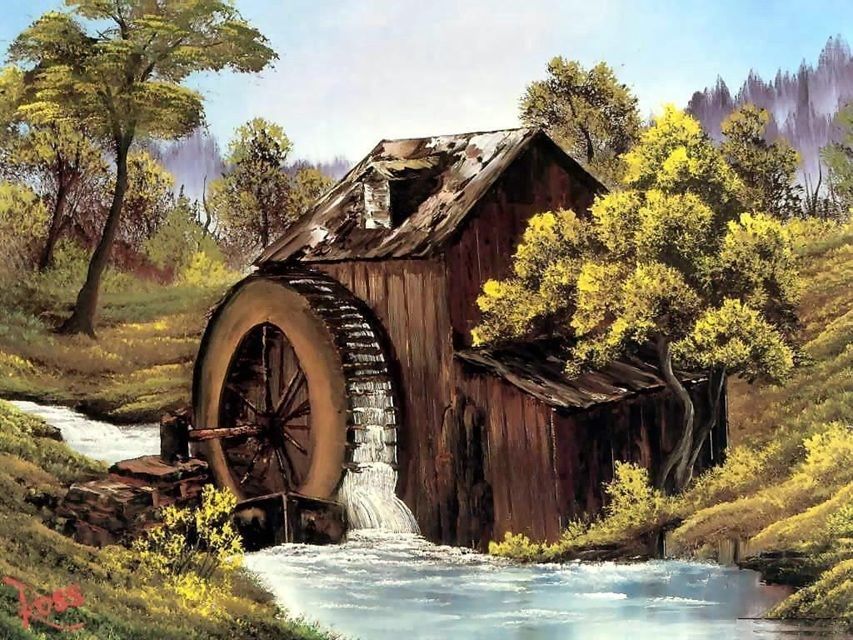 Bob Ross, Malen, Kreativ Bob Ross, Malen, Kreativ
